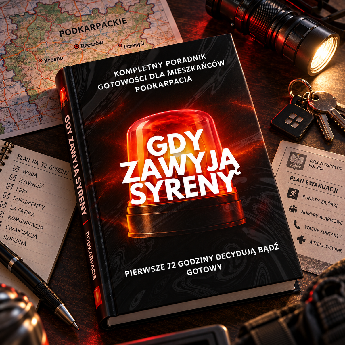Gdy zawyją syreny: kompletny poradnik gotowości dla rodzin z PODKARPACIA