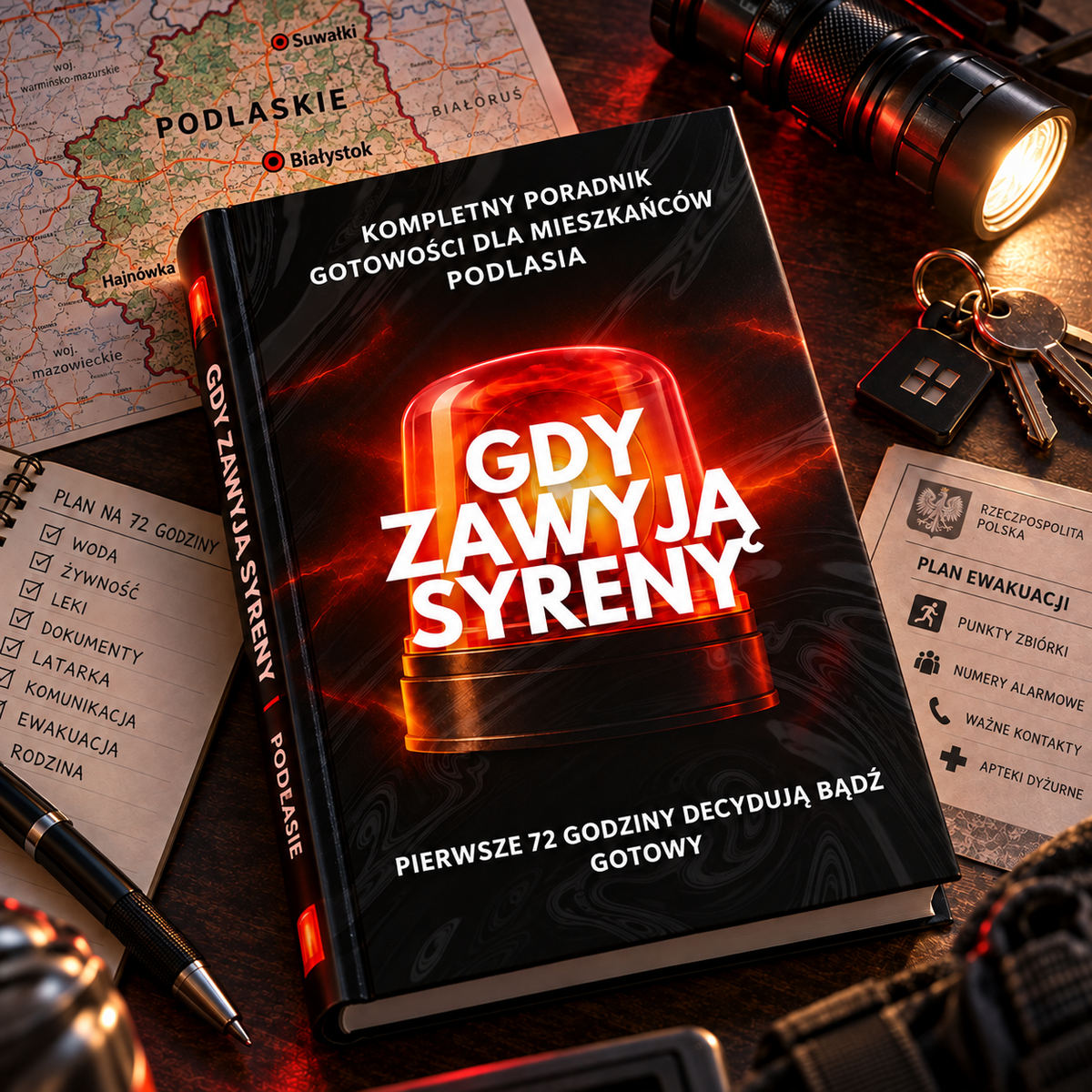 Gdy zawyją syreny: kompletny poradnik gotowości dla rodzin z PODLASIA