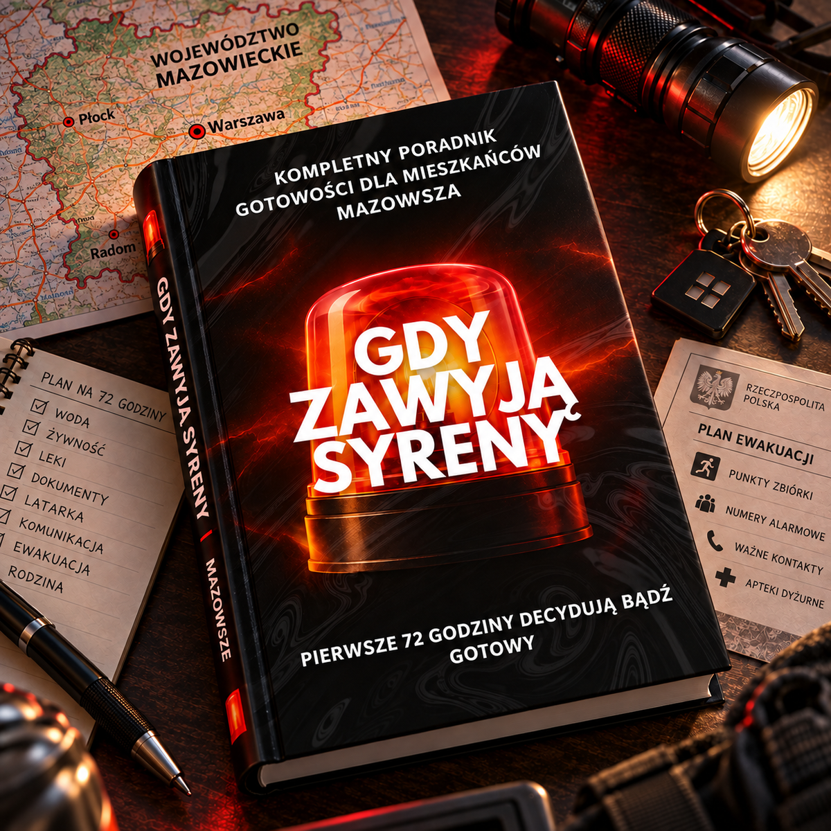Gdy zawyją syreny: kompletny poradnik gotowości dla rodzin z MAZOWSZA