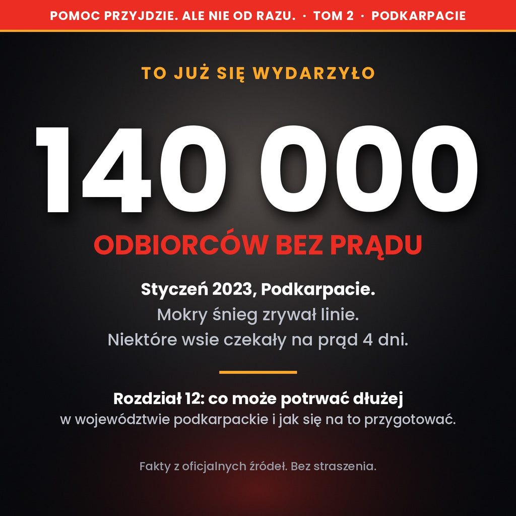 Pomoc przyjdzie. Ale nie od razu. Plan na 14 dni kryzysu dla rodzin z Podkarpacia (Tom 2, ebook PDF)