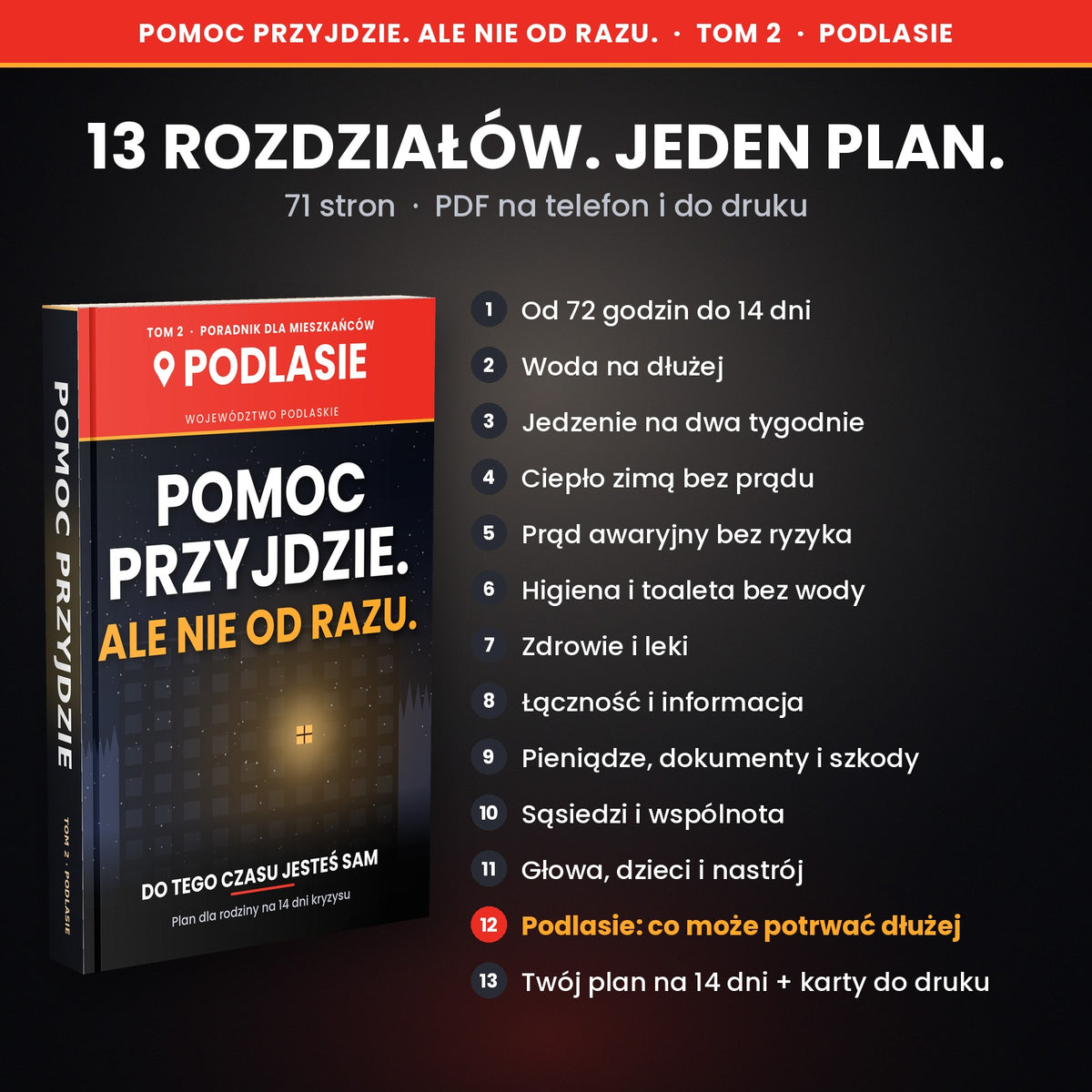 Gdy zawyją syreny: kompletny poradnik gotowości dla rodzin z PODLASIA