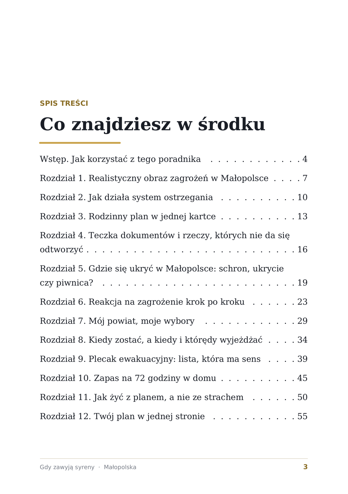 Gdy zawyją syreny: kompletny poradnik gotowości dla rodzin z MAŁOPOLSKI