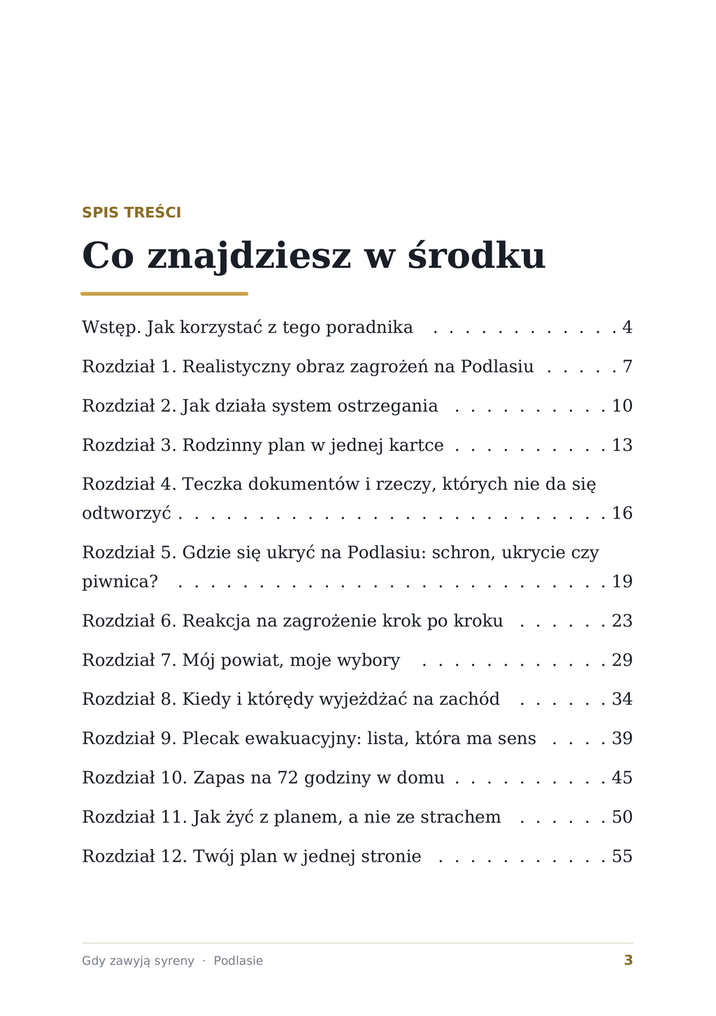 Gdy zawyją syreny: kompletny poradnik gotowości dla rodzin z PODLASIA