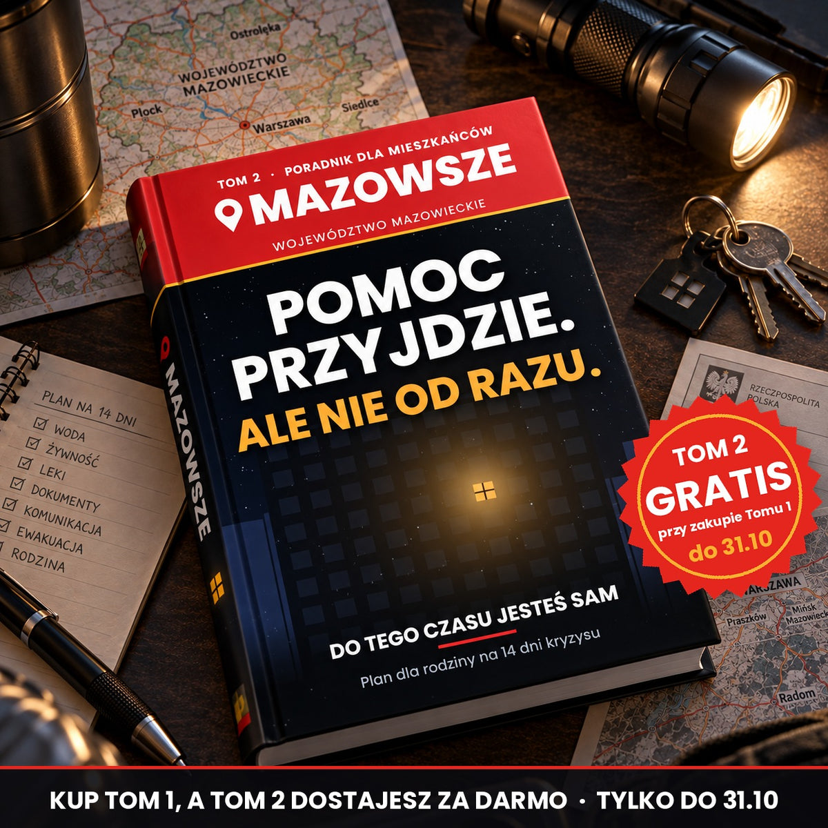 Gdy zawyją syreny: kompletny poradnik gotowości dla rodzin z MAZOWSZA